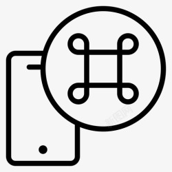 iphone控件命令手持电话交互式图标高清图片