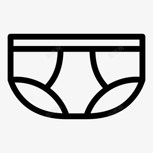 内衣拳击裤内裤图标svg_新图网 https://ixintu.com 内衣 内裤 抽屉 拳击裤 简单的东西