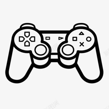 视频游戏控制器视频游戏playstation图标图标