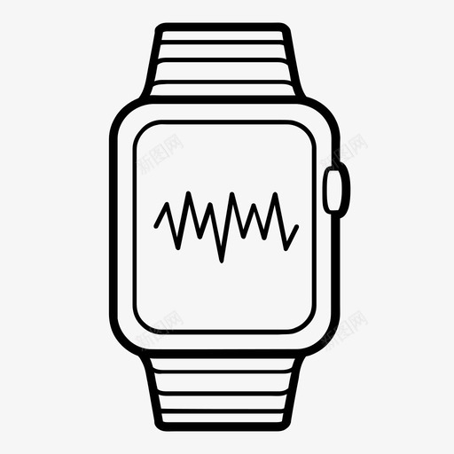 智能手表可穿戴设备语音图标svg_新图网 https://ixintu.com apple watch 信息 可穿戴设备 均衡器 声音 备忘录 智能手表 语音 通话 音乐