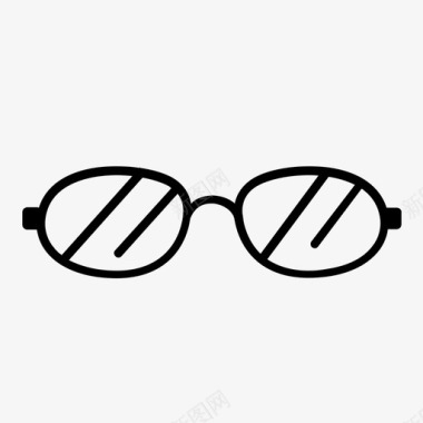 眼镜视力测试图标图标