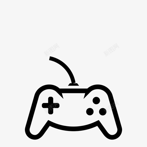 游戏控制器视频游戏游戏图标svg_新图网 https://ixintu.com 娱乐 消费电子 游戏 游戏控制台 游戏控制器 游戏板 玩家 电子 电视和视频 视频游戏