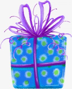 紫色丝带礼盒礼物节日气氛装饰壁纸装饰壁纸素材