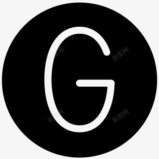 g基本字母表图标svg_新图网 https://ixintu.com g 基本字母表