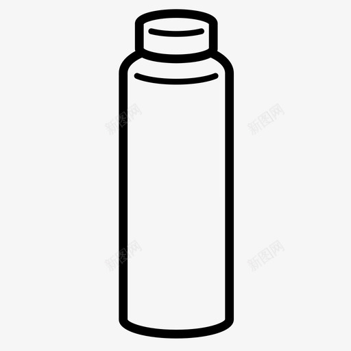 瓶容器储存图标svg_新图网 https://ixintu.com 保存 储存 容器 易于处理 液体 瓶