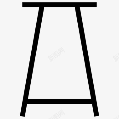 桌子桌子凳家具图标图标