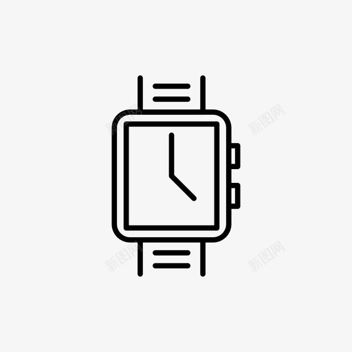 手表钟表时间图标svg_新图网 https://ixintu.com 家 手表 时间 钟表