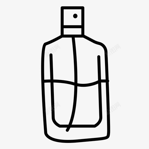 香水喷雾嗅觉图标svg_新图网 https://ixintu.com 剃须 古龙香水瓶 喷雾 嗅觉 我画的东西 玻璃瓶 香水 香水瓶