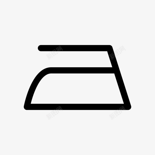 熨烫任何温度洗涤标牌图标svg_新图网 https://ixintu.com 标牌 洗涤 洗衣 清洁 熨烫 熨烫任何温度 织物 织物护理