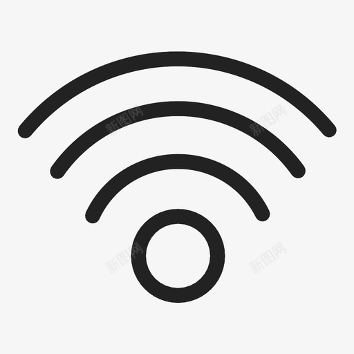 wi-fi无线连接wifi强度图标svg_新图网 https://ixintu.com wi-fi wi-fi强度 wi-fi路由器 wifi信号 wifi强度 wifi接收 wifi调制解调器 wifi路由器 wifi连接 无线连接