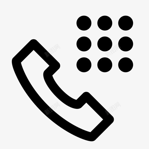 电话拨号电话通话图标svg_新图网 https://ixintu.com 号码 地线 对话 已连接 手机 智能手机 用户界面收集 电话 电话拨号 聊天 通话