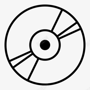 cd媒体播放器音乐图标图标