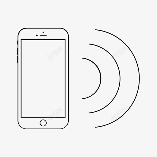 wifi移动蜂窝电话无线图标svg_新图网 https://ixintu.com iphone wifi 手机 无线 移动蜂窝电话