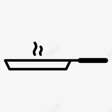 锅厨房配件厨房用具图标图标