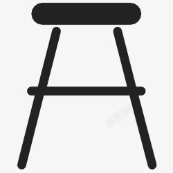 座位腿凳子椅子桌子图标高清图片