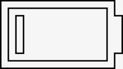 电池耗尽电池电量不足电量不足电量耗尽图标高清图片