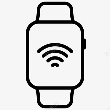 信号wifi手表图标图标