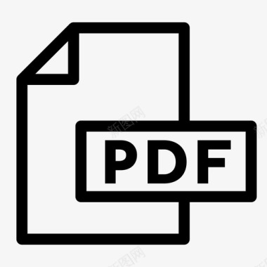 pdf文件压缩文档图标图标
