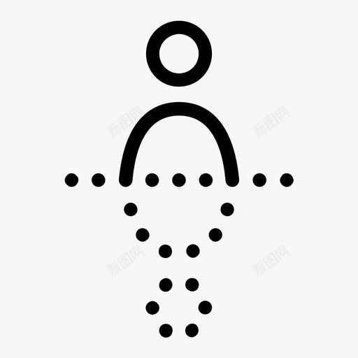 反射复制对等图标svg_新图网 https://ixintu.com 反射 复制 对等 用户 简单轮廓 镜像 阴影