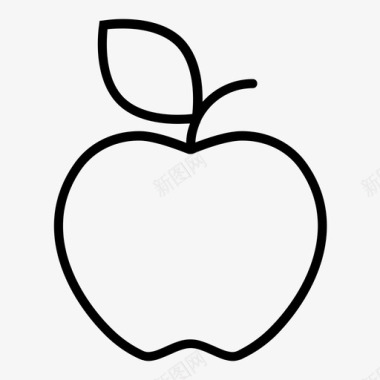 苹果美味水果图标图标