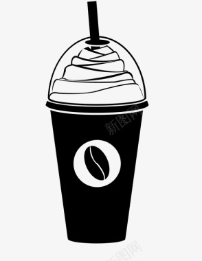 咖啡饮料星巴克摩卡图标图标