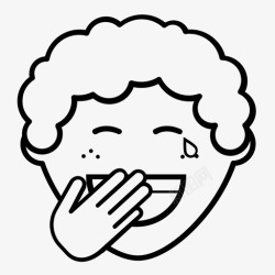 嘲笑他人笑孩子笑嘲笑图标高清图片
