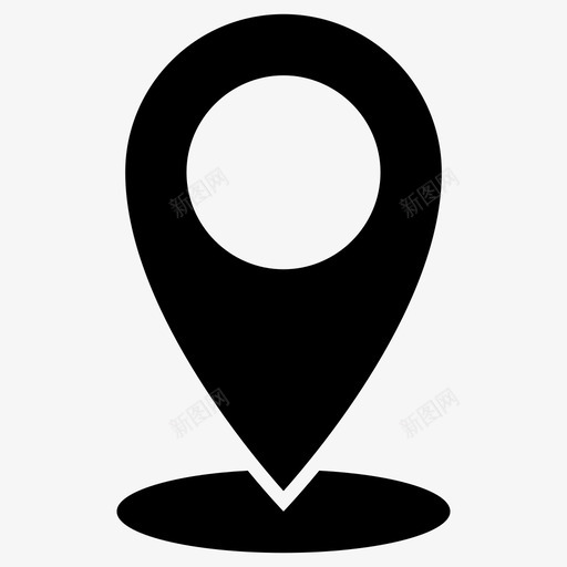 地图标记显示块图钉svg_新图网 https://ixintu.com 图钉 地图标记 地图生成器 定位销 导航 显示块 材料 纸张