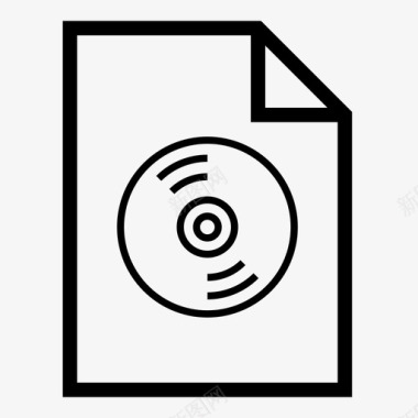 cd磁盘映像文件文件类型图标图标