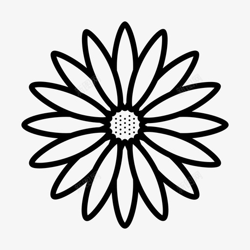雏菊雏菊花花园图标svg_新图网 https://ixintu.com 植物 甘菊 花 花园 雏菊 雏菊花