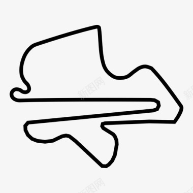 马来西亚大奖赛f1赛道图标图标