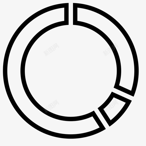 甜甜圈图信息图办公室图标svg_新图网 https://ixintu.com 信息图 办公室 办公用品 报告 甜甜圈图 统计 趋势 项目