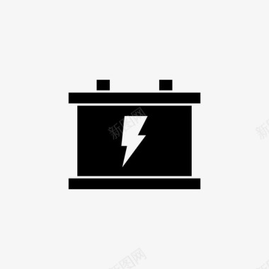 电池电源可充电图标图标