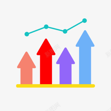 图表统计信息图图标图标