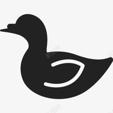 野鸭图标图标