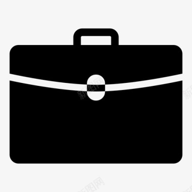公文包工作学生图标图标