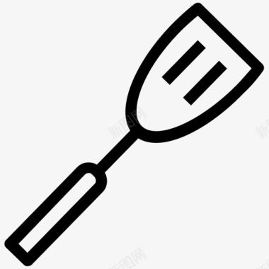 采购产品抹刀烹饪匙厨房用具图标图标