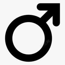 女性主义男性性取向性符号图标高清图片