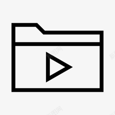 视频文件夹类型存储图标图标