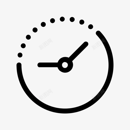 时间休息时钟图标svg_新图网 https://ixintu.com 休息 分钟 午休 小时 时钟 时间 秒表 简单的轮廓 计时器