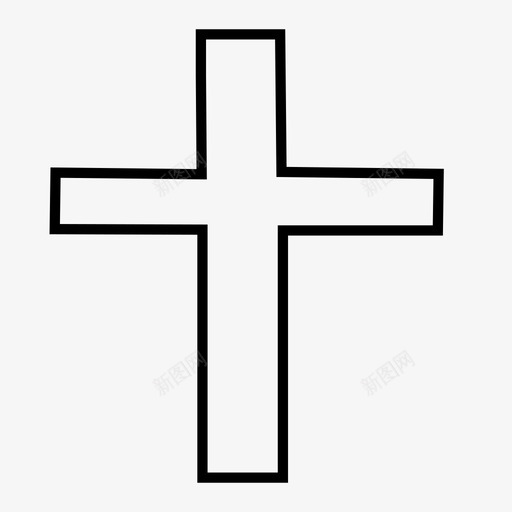 十字架基督耶稣图标svg_新图网 https://ixintu.com 十字架 基督 复活节 拿撒勒 罗马人 耶稣
