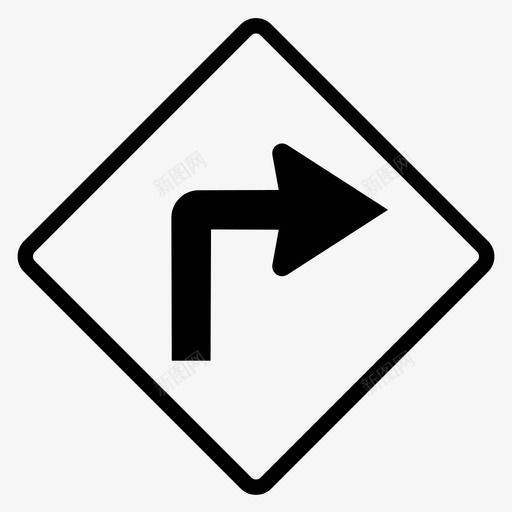 右转路标箭头人图标svg_新图网 https://ixintu.com 人 使用 右转路标 箭头 警察 路标