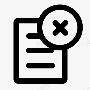 删除文档3行表示文档成标记重叠图标图标