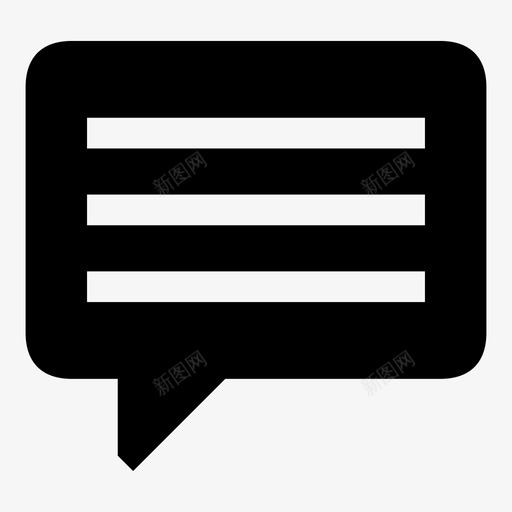 语音泡泡短信文本泡泡图标svg_新图网 https://ixintu.com iro图标集 文本泡泡 短信 语音泡泡 说话 通讯