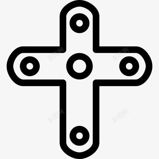 十字架混合耶稣图标svg_新图网 https://ixintu.com 十字架 圣诞节 基督教 汞合金 混合 神圣 耶稣 路