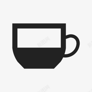 一杯咖啡办公室摩卡图标图标