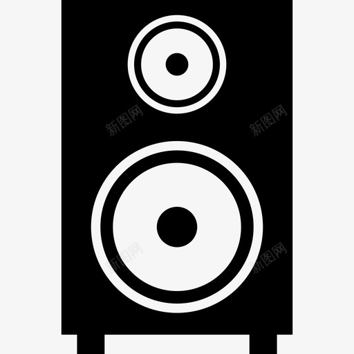 扬声器注意力娱乐图标svg_新图网 https://ixintu.com 低音炮 娱乐 扬声器 注意力 音乐 音量