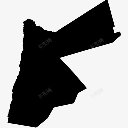 约旦阿拉伯语国家图标svg_新图网 https://ixintu.com 国家 地图 地理位置 安曼 约旦 约旦河西岸 阿拉伯语