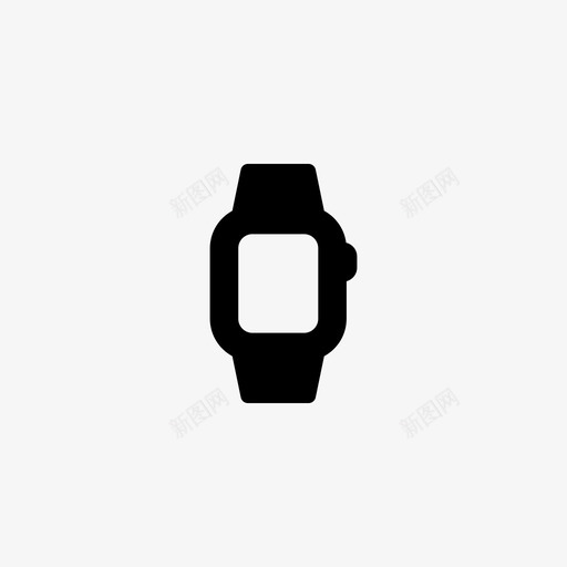 智能手表可穿戴设备时间图标svg_新图网 https://ixintu.com 分辨率 可穿戴设备 同步 响应 时钟 时间 显示器 智能手表 服务 监视器 缩放