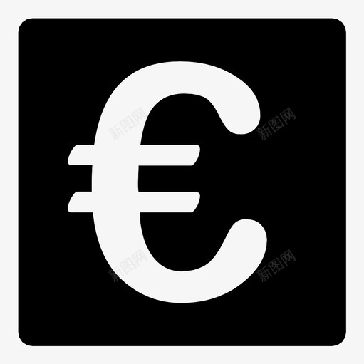 金融欧洲财政图标svg_新图网 https://ixintu.com 价值 会计 基金 支付 欧洲 财政 货币 金融