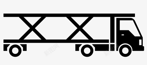 长卡车运输方式旅行图标svg_新图网 https://ixintu.com 旅行 车辆 运输方式 长卡车 驾驶